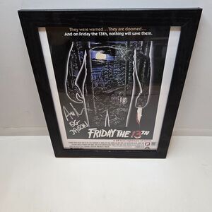 Ari Lehman Friday the 13th OG Jason Signed Autograph 8x10" Photo in black frame